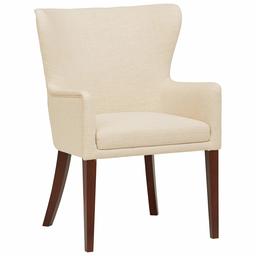 Amazon Brand – Stone & Beam Wickstrom Upholstered Dining Chair with Arms, 26