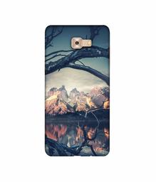 Amazon Brand - Solimo Designer Tree Reflextion 3D Printed Hard Back Case Mobile Cover for Samsung Galaxy C9 Pro