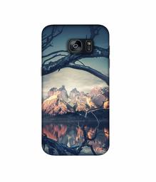 Amazon Brand - Solimo Designer Tree Reflextion 3D Printed Hard Back Case Mobile Cover for Samsung Galaxy S7 Edge