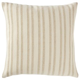 Amazon Brand – Stone & Beam French Laundry Stripe Decorative Throw Pillow, 17