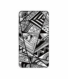 Amazon Brand - Solimo Designer Random Pattern 3D Printed Hard Back Case Mobile Cover for Micromax Canvas Selfie 2 Q340