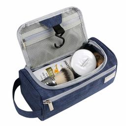 Eono Essentials Hanging Toiletry Bag Wash Bag Shaving Bag Toiletry Bag for Men and Women Blue