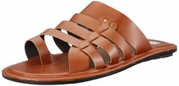 Amazon Brand - Symbol Men's Tan Sandals-10 UK/India (44 EU) (AZ-KY-340A)