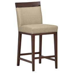 Amazon Brand – Stone & Beam Burke Modern Wood Kitchen Counter-Height Bar Stool, 40