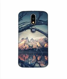 Amazon Brand - Solimo Designer Tree Reflextion 3D Printed Hard Back Case Mobile Cover for Motorola Moto G4 Plus (with Logo Cut)