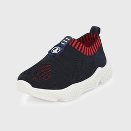 Klepe Boy's Navy Red Running Shoes-1 UK (33 EU) (2 Kids US) (KD/KPK-09/NVY)