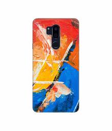 Amazon Brand - Solimo Designer Color Impression On Canvas 3D Printed Hard Back Case Mobile Cover for LG G7 ThinQ