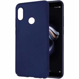 Amazon Brand - Solimo Mobile Cover (Hard Back & Slim) for Xiaomi Redmi Note 5 Pro (Blue)