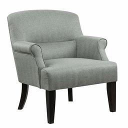 Amazon Brand – Ravenna Home Penridge Rolled Armed Seamed Back Accent Chair, 29.92