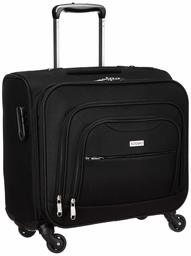 Amazon Brand - Solimo Rolling Laptop Case and Overnighter (4 Wheels)