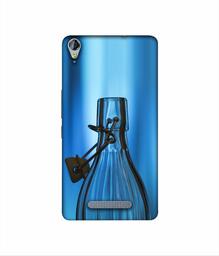 Amazon Brand - Solimo Designer Blue Bottle 3D Printed Hard Back Case Mobile Cover for Micromax Canvas Juice 3Plus Q394