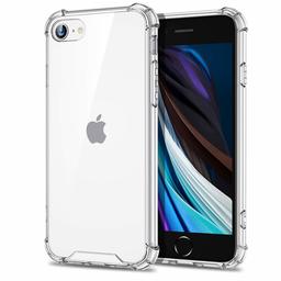 [Amazonブランド] Eono(イオーノ) iPhone SE ケース第2世代iPhone 8/7 2020 新型HDハイブリッドケース [ハードPC + 柔軟TPUフレーム] [衝撃吸収] [透明 & 黄変防止] クリア