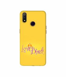 Amazon Brand - Solimo Designer Love Birds 3D Printed Hard Back Case Mobile Cover for Realme 3 Pro