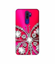 Amazon Brand - Solimo Designer Stone Butterfly 3D Printed Hard Back Case Mobile Cover for Oppo A9 (2020)