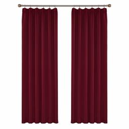 UMI Essentials Set of 2 Curtains with Ruffle Tape