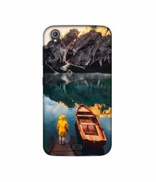 Amazon Brand - Solimo Designer Lake View UV Printed Soft Back Case Mobile Cover for Gionee Pioneer P4S