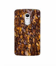 Amazon Brand - Solimo Designer Dry Leafs 3D Printed Hard Back Case Mobile Cover for Lenovo Vibe X3