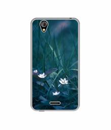 Amazon Brand - Solimo Designer White Flower UV Printed Soft Back Case Mobile Cover for Gionee P5 Mini