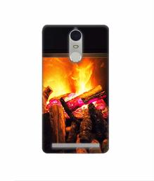 Amazon Brand - Solimo Designer Born Fire 3D Printed Hard Back Case Mobile Cover for Lenovo K5 Note