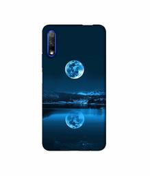 Amazon Brand - Solimo Designer Moon Pattern Print 3D Printed Hard Back Case Mobile Cover for Honor 9X