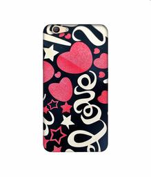 Amazon Brand - Solimo Designer Love You 3D Printed Hard Back Case Mobile Cover for Oppo F1s