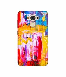 Amazon Brand - Solimo Designer Multicolor Canvas Paint 3D Printed Hard Back Case Mobile Cover for Asus Zenfone 3 Max ZC553KL