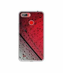 Amazon Brand - Solimo Designer Water Drop On Glass UV Printed Soft Back Case Mobile Cover for Itel A46