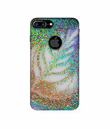 Amazon Brand - Solimo Designer Sparkle Coffee 3D Printed Hard Back Case Mobile Cover for Apple iPhone 7 Plus (Logo Cut)