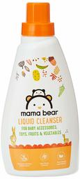 Amazon Brand - Mama Bear Plant Based Baby Liquid Cleanser - 500 ml (For baby bottles, accessories, toys, fruits & vegetables)