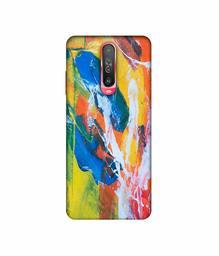 Amazon Brand - Solimo Designer Multicolor Paint On Wall 3D Printed Hard Back Case Mobile Cover for Poco X2 / Mi Redmi K30