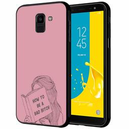 Amazon Brand - Solimo Designer Bad Bitch Printed Hard Back Case Mobile Cover for Samsung Galaxy J6 2018 / Samsung Galaxy On6 (D1287)