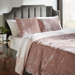 Rivet Duvet-Cover-Sets Blush Westport King