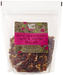 Amazon Brand - Happy Belly Dried Cranberries, Nuts & Pepitas Trail Mix, 16 ounce