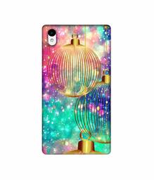 Amazon Brand - Solimo Designer Hanging Balls 3D Printed Hard Back Case Mobile Cover for Sony Xperia Z2