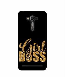 Amazon Brand - Solimo Designer Sparkle Girl Boss 3D Printed Hard Back Case Mobile Cover for Asus Zenfone 2 Laser ZE550 KL