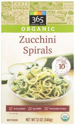 365 EVERYDAY VALUE Organic Zucchini Spirals, 12 OZ