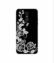 Amazon Brand - Solimo Designer Flower 3D Printed Hard Back Case Mobile Cover for LG Q7