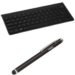 AmazonBasics Bundle: Bluetooth Keyboard plus Capacitive Stylus