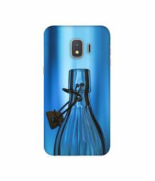 Amazon Brand - Solimo Designer Blue Bottle 3D Printed Hard Back Case Mobile Cover for Samsung Galaxy J2 Core