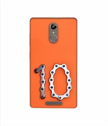 Amazon Brand - Solimo Designer Number Ten 3D Printed Hard Back Case Mobile Cover for Gionee S6s