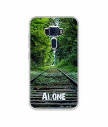 Amazon Brand - Solimo Designer Alone UV Printed Soft Back Case Mobile Cover for Asus Zenfone 3 ZE520KL