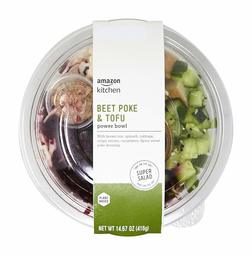 Amazon Kitchen, Beet Poke & Tofu Power Bowl, 14.7 oz