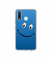 Amazon Brand - Solimo Designer Happy UV Printed Soft Back Case Mobile Cover for Vivo Y19