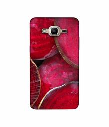 Amazon Brand - Solimo Designer Red Texture 3D Printed Hard Back Case Mobile Cover for Samsung Galaxy J2 Prime