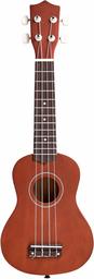 AmazonBasics Starter Ukulele Bundle with Strings, Tuner, Strap, and Bag - 21-Inch Basswood, Natural