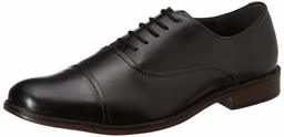 Amazon Brand - Symbol Men's Black Leather Formal Shoes - 10 UK (AZ-ST-356A)