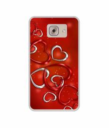 Amazon Brand - Solimo Designer Hearts UV Printed Soft Back Case Mobile Cover for Samsung Galaxy J7 Max