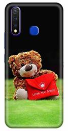 Amazon Brand - Solimo Designer Cute Teddy Bear 3D Printed Hard Back Case Mobile Cover for Vivo Y19 / Vivo U20