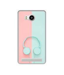 Amazon Brand - Solimo Designer Head Phone UV Printed Soft Back Case Mobile Cover for Lenovo A7700