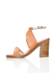 find. Demi Sandales Bride Cheville, Marron (Nude), 36 EU